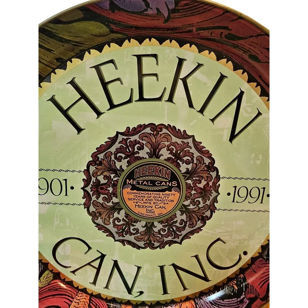 Heekin Can, Inc. Metal Tray Beer Serving Collectible 12